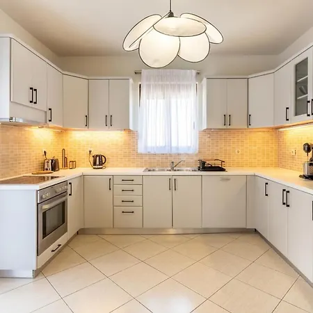 Ismini 3 Bedrooms,pool, Barbeque וילה Agios Dimitrios (Crete)